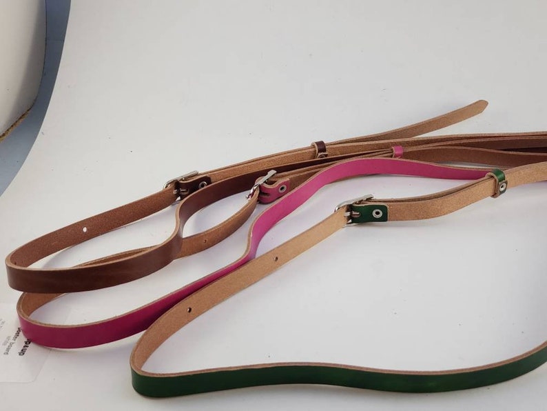 Genuine Handmade Leather Strap / Handle for Handbag / Purse