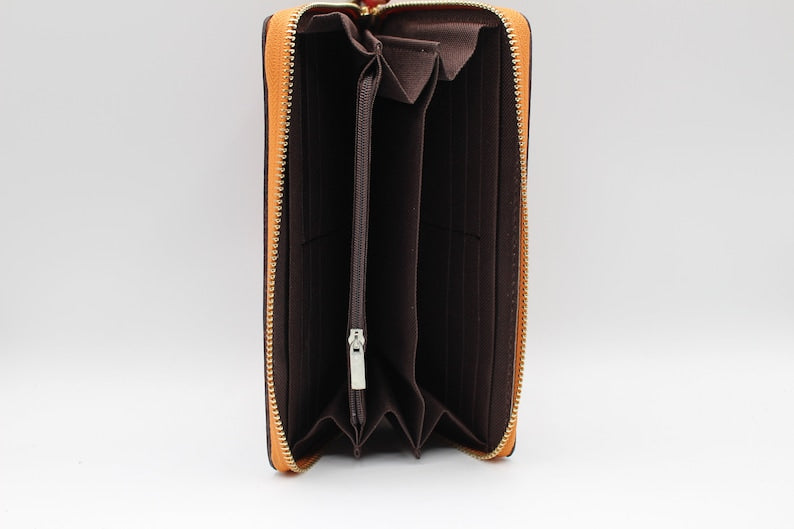 Genuine Handmade Leather Butterfly Wallet