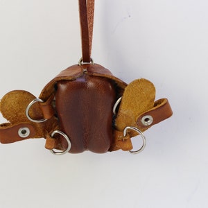 Genuine Handmade Leather Saddle Ornament