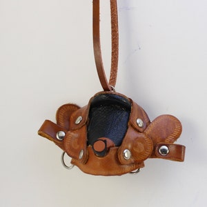 Genuine Handmade Leather Saddle Ornament
