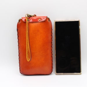 Caterpilar on Leaf Cell Phone Case / iPhone Case purse