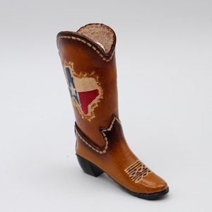 Genuine Handmade Leather Cowboy Boot Key Chain