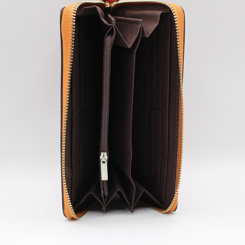 Genuine Handmade Leather Hummingbird Wallet
