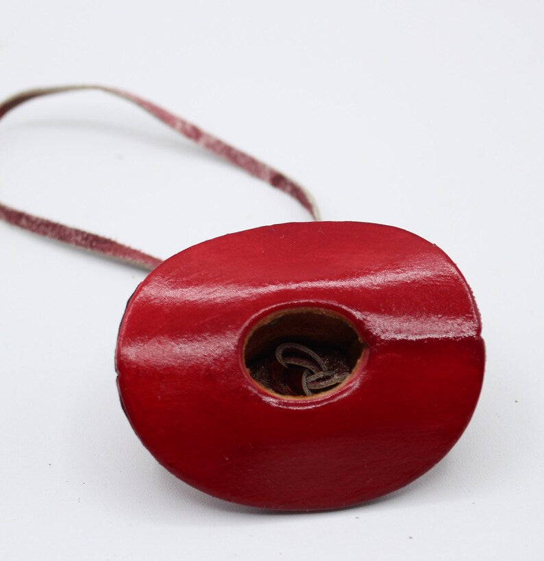 Genuine Handmade Leather Cowboy Hat Ornament
