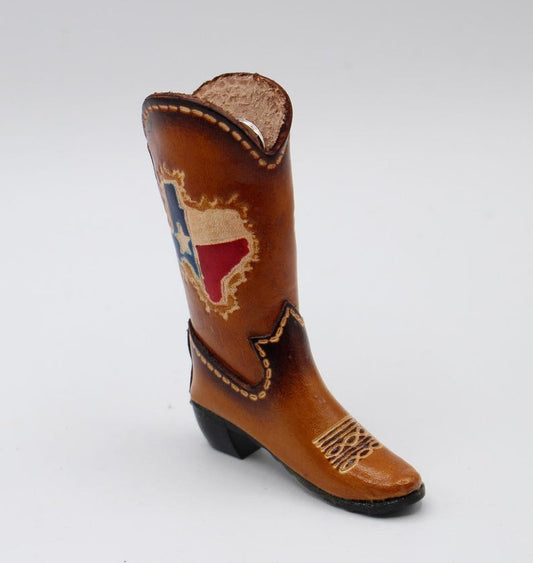 Genuine Handmade Leather Cowboy Boot Key Chain