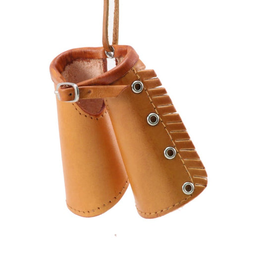 Genuine Handmade Leather chaps Ornament