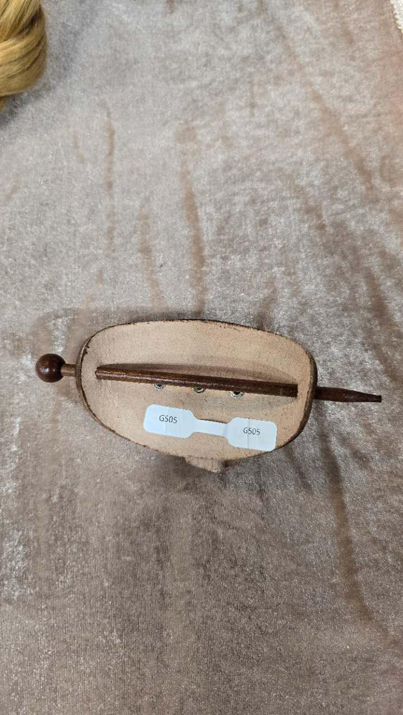 Genuine Handmade Leather Flower Hair Stick / Hair Clip - Hair Accessory,barrettes